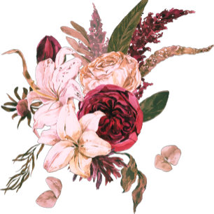 Bourgogne Sangria Mariage Invitations