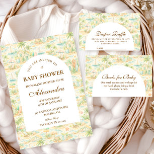 Carte D'accompagnement Tirage au sort de couches pour animaux tropicaux d