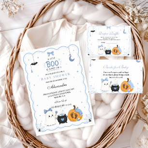 Carte D'accompagnement Little Boo Est Presque Prête Tirage Au Sort De Cou