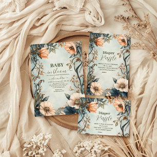 Assiettes En Carton Baby in Bloom Fleur sauvage