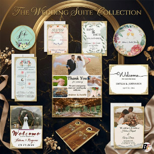 Sticker Cœur Mariage Arrière - plan noir Feuille blanc Thankyou