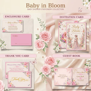 Remerciements Carte de remerciement pour bébé pour la baby showe