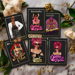 Invitation En Aluminium Red Haired Girl Birthday Party