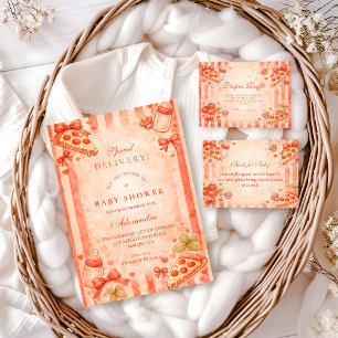 Serviette En Papier Fête de Pizza pour Baby Shower