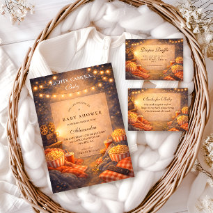 Invitation Baby Shower Lumière Caméra