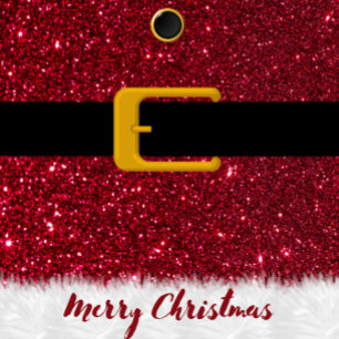 Tablier Père Noël personnalisé Apron-Christmas-Ruby Rouge-