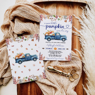 Carte D'accompagnement Petit Citrouille Baby shower de  de couches Raffle