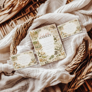 Serviette En Papier Marché de la récolte de jardin Shower de mariage