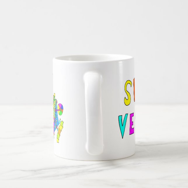 SVE tasse de construction d'équipe personnalisée — (Poignée)