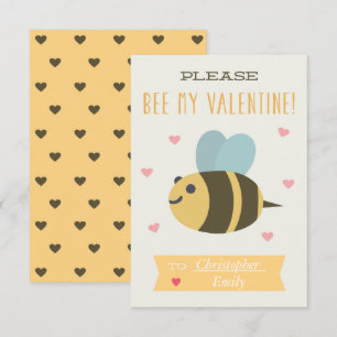 Svp abeille ma carte de Valentine