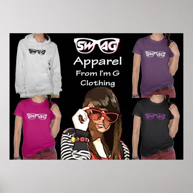 Swag Apparel Poster (Devant)