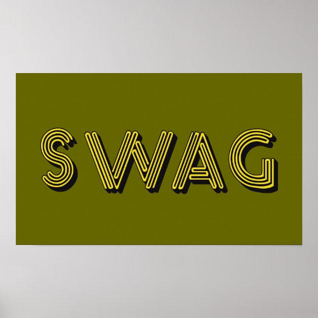 SWAG custom poster (Devant)