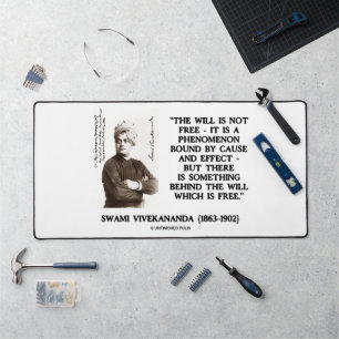 Swami Vivekananda N'Est Pas Libre De Cause Effet