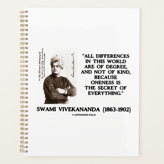 Swami Vivekananda Un Secret De Tout (Devant)