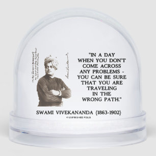 Swami Vivekananda Voyageant Sur Un Mauvais Chemin