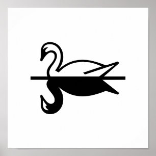 Swan Art déco