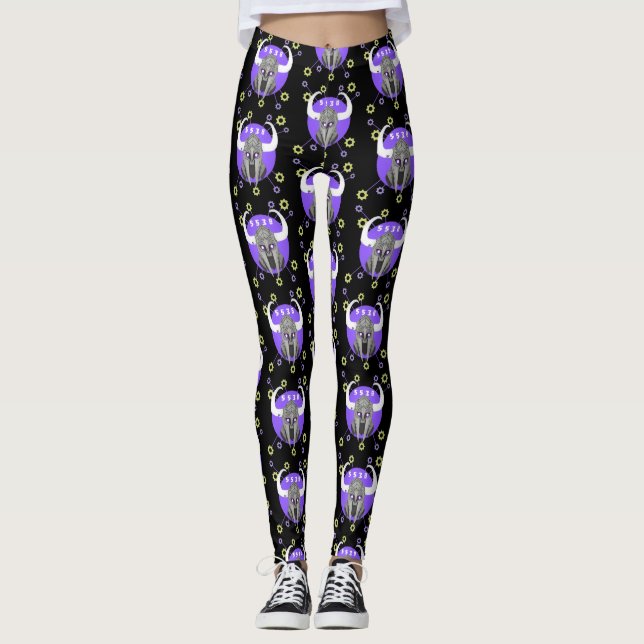 Swan Valley VikingBots Women’s Leggings – Robotics (Devant)