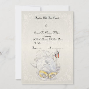 Swans - Faire-part de mariage