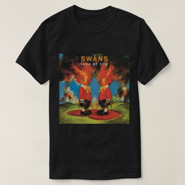 Swans Love Of Life T-Shirt Classique (Design devant)