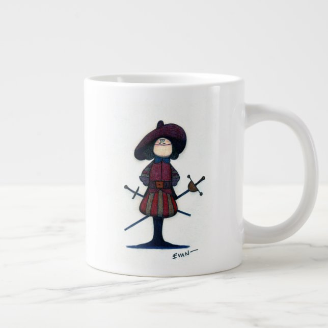 Swashbuckler Giant Café Mug (Droite)