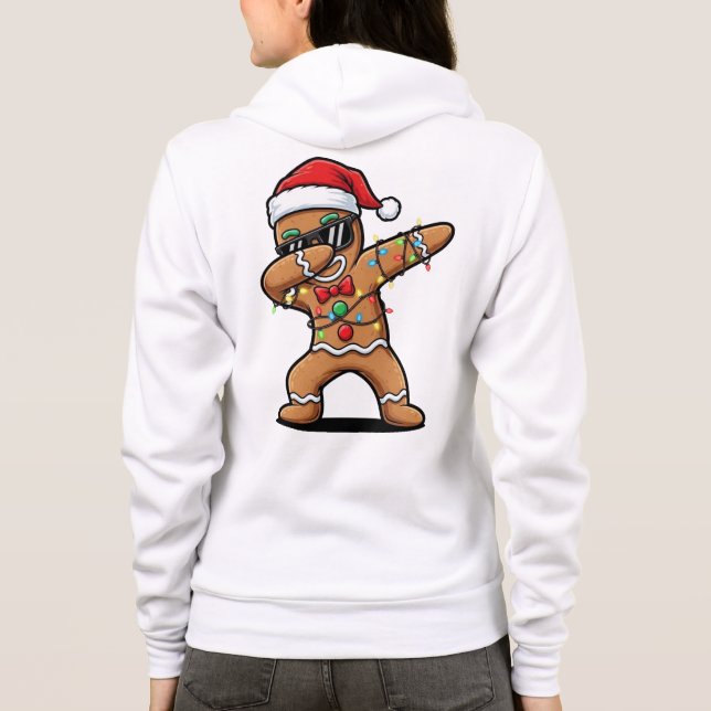 Sweat à capuche à fermeture éclair pour adultes de (Dos)