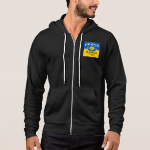 Sweat à capuche à glissière par Bella+Canvas