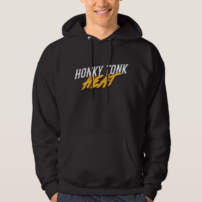 Sweat à capuche avec logo classique de Honky Tonk  (Devant)