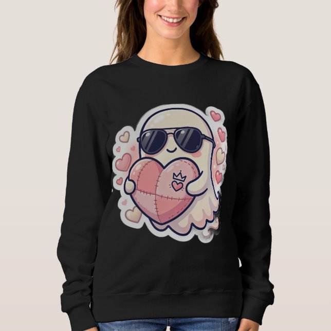 Sweat à capuche avec lunettes de soleil et personn (Devant)