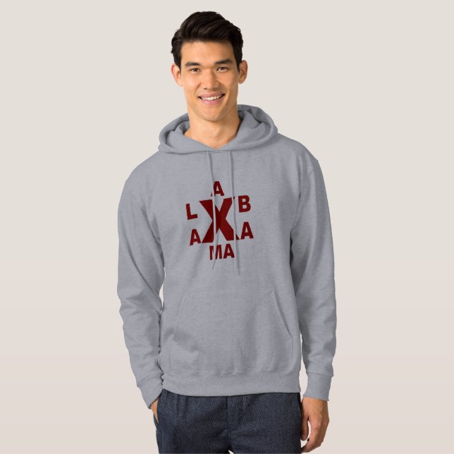 SWEAT A  CAPUCHE  BASIQUE   ALABAMA (Devant entier)