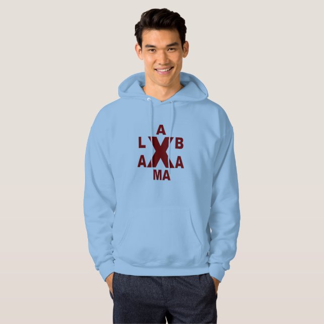 SWEAT A  CAPUCHE  BASIQUE   ALABAMA (Devant entier)