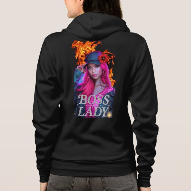 Sweat à capuche Boss Lady Fire (Dos)
