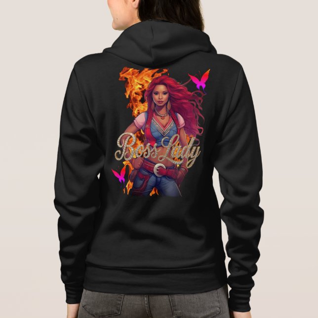 Sweat à capuche Boss Lady Fire (Dos)
