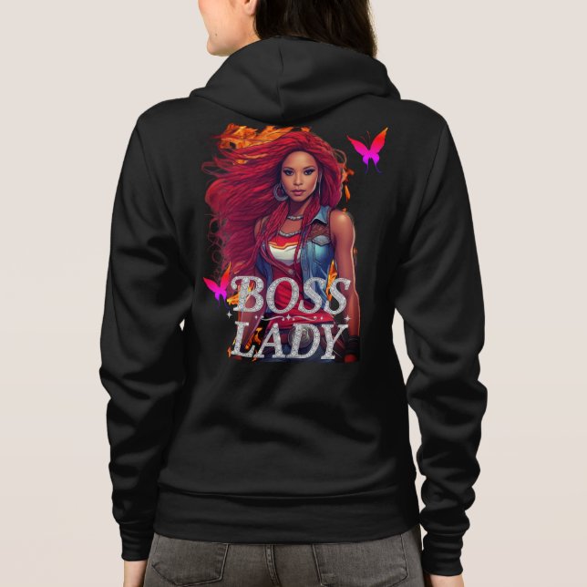 Sweat à capuche Boss Lady Fire (Dos)