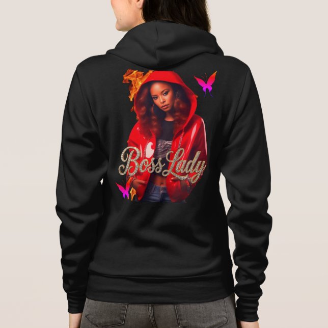 Sweat à capuche Boss Lady Fire (Dos)