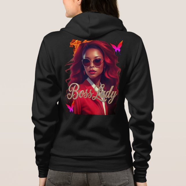 Sweat à capuche Boss Lady Fire (Dos)