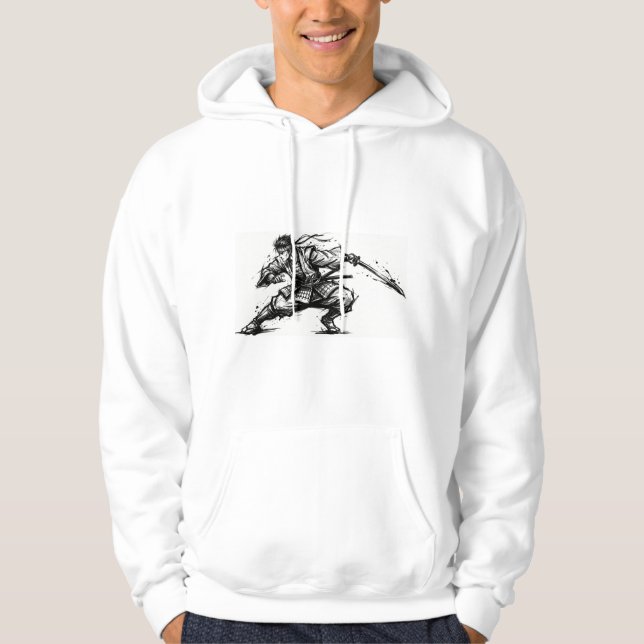 Sweat à Capuche Bushido (Devant)