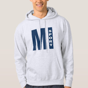 Sweat à capuche cendre homme MICHIGAN SPORT