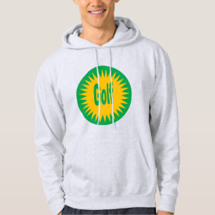 Sweat à capuche cendre homme SUN GOLF