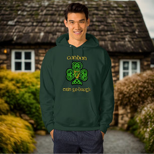 Sweat à capuche Condon Irlandais avec nœud celtiqu