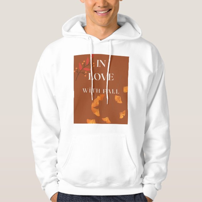 Sweat à capuche Cozy Fall | Conçu pour les amoureu (Devant)