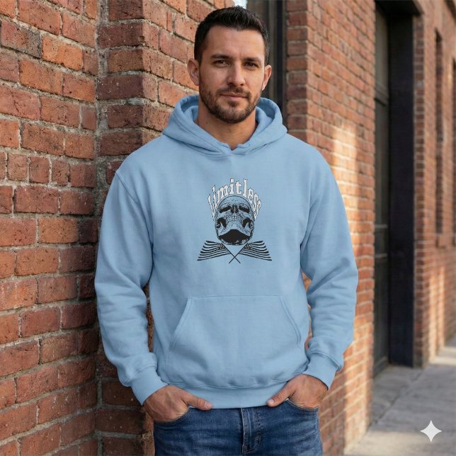 Sweat à capuche crâne drapeau USA en détresse (Créateur téléchargé)