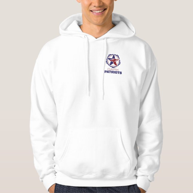 Sweat à capuche Dark Patriots Logo Hommes 3XL (Devant)