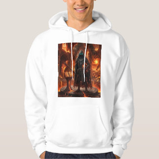 Sweat à capuche d'art de fantaisie mystérieux de f