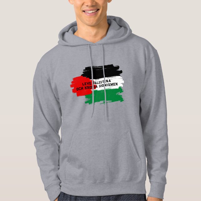 Sweat à capuche de résilience et de solidarité pal (Devant)