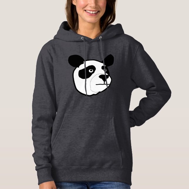 Sweat à capuche design Panda (Devant)