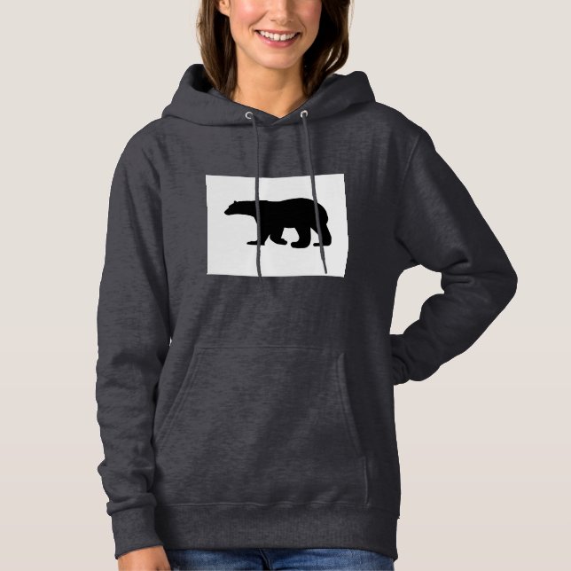 Sweat à capuche design Panda (Devant)