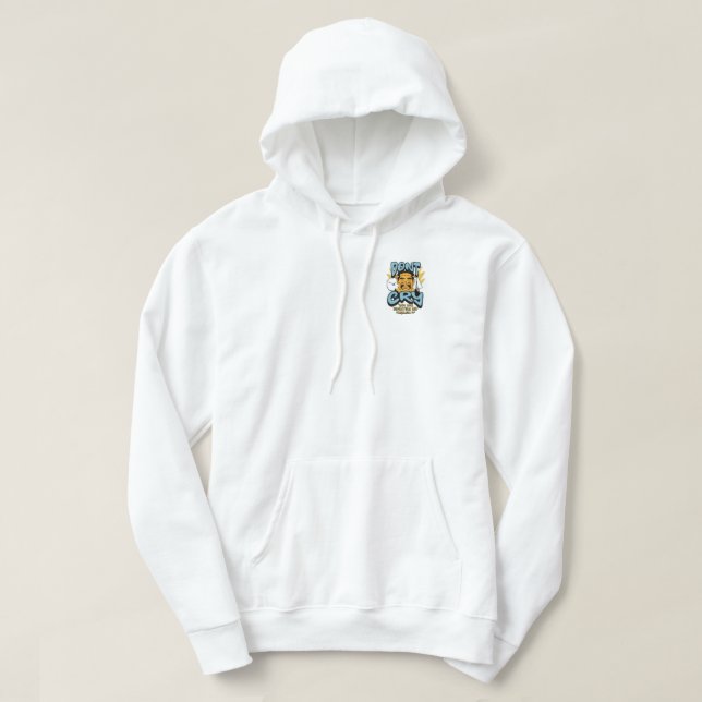 Sweat à capuche don't Cry (Design devant)