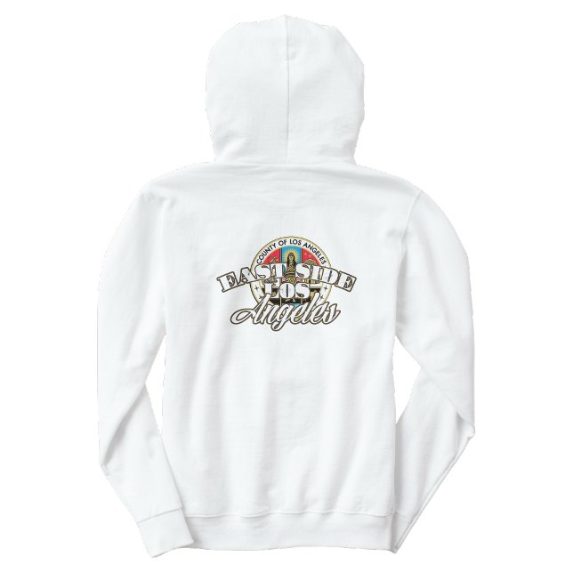 Sweat à capuche dos East Los Angeles (East Los Angeles back hit hoodie)