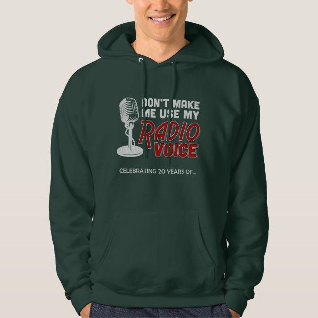Sweat à capuche du 20e anniversaire des hommes de  (Devant)