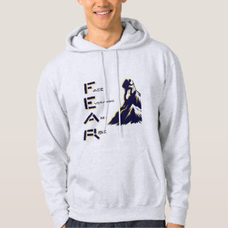 Sweat à capuche FEAR (Face Everything And Rise)